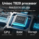 ANBERNIC-RG556 Console de Jogos Portátil Retro, 64bit, Sistema Android 13, Unisoc T820, 5,48 "Tela AMOLED, Salão Joystick, Jogador do jogo