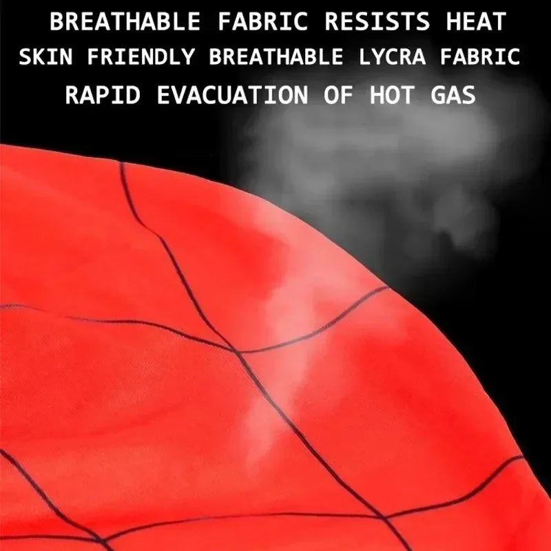 Homem Aranha Máscara Cosplay com Olhos Moventes, Mascara Homem-Aranha, Máscara Eletrônica, Brinquedos Elásticos, Controle Remoto, Adultos, Presente Kids, 1:1