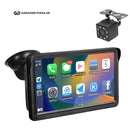 Tela Multimídia com CarPlay MaxTela Pro 7" + 🎁 Câmera de Ré - Garagem Popular