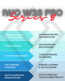 SmartWatch W28 PRO Series 8 + Brindes + Frete