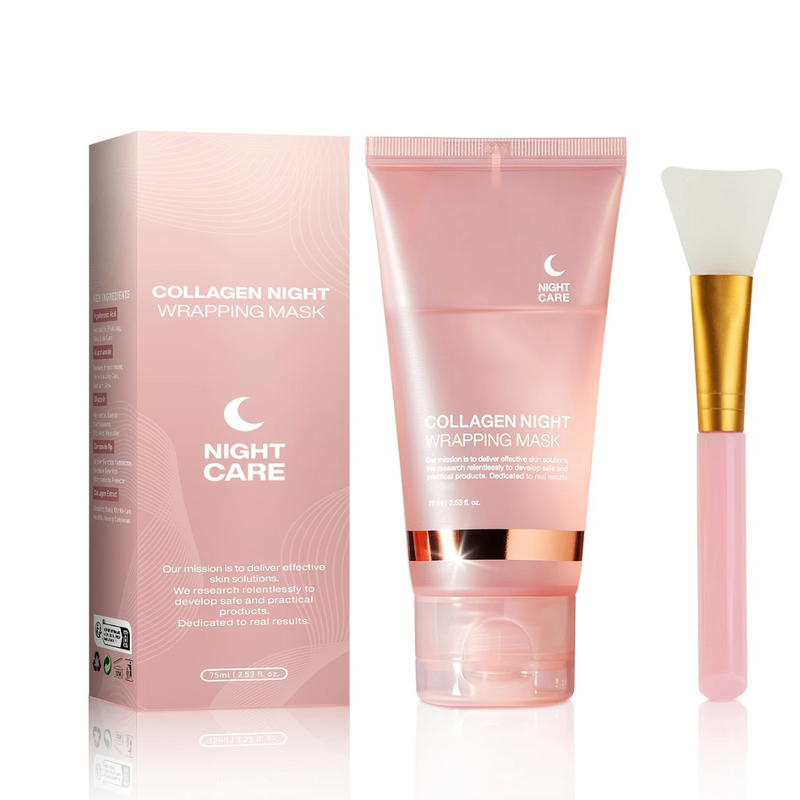 Máscara Noturna de Colágeno, Nutrição Profunda