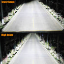 Super farol kit lâmpada, projetor H4 LED, mini lente, feixe alto, feixe baixo, 30000LM, 6000K, ventilador turbo, lâmpad