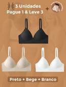 Sutiã Modelador Libelle (Compre 1 & Leve 3) + Brinde Calcinha Modeladora!